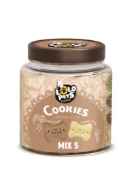 Ciastka dla psa kości S Mix w słoikach