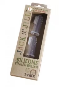 Jack N' Jill, Silikonowa szczoteczka na palec, STAGE 1, 6m+