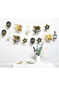 Dekoracja urodzinowa 30