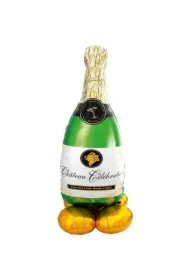 Balon foliowy AirLoonz butelka wina 60x152cm