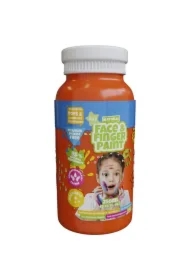 Farba dla malowania palcami pomarańczowa 250ml