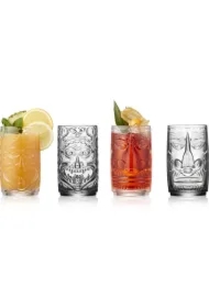 Szklanki do drinków ze szkła kryształowego Tiki 33783