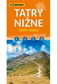 Tatry Niżne (Tatry Niskie) mapa laminowana skala 1 : 50 000