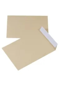 Koperta z taśmą silikonową brązowa 176x250mm