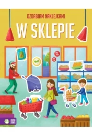 Ozdabiam naklejkami. W sklepie
