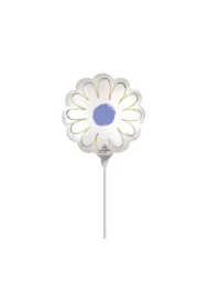 Balon foliowy Mini Shape purple daisy