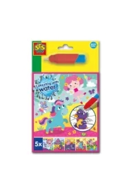 Kolorowanka wodna z pędzelkiem Fantasy