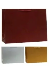 Torebka ozdobna 41x49x10cm szerokie dno mix