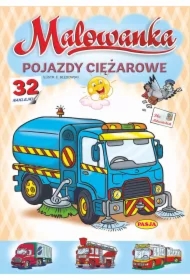 Malowanka - Pojazdy ciężarowe