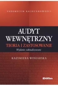 Audyt wewnętrzny. Teoria i zastosowanie