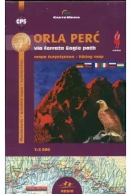 Orla Perć via ferrata Eagle Path. Mapa turystyczna 1:5 000