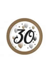 Talerzyki papierowe 23cm