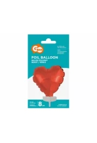 Balon foliowy Serce na patyczku czerwone