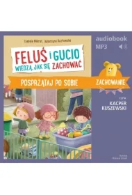 Feluś i Gucio wiedzą, jak się zachować. Posprzątaj po sobie