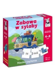 Zabawa w sylaby. Układanka edukacyjna (4-8 lat). Kapitan Nauka