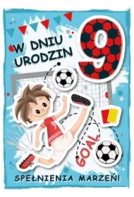 Karnet urodziny 9