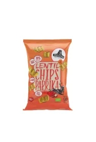 Chipsy z soczewicy paprykowe