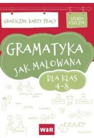 Gramatyka jak malowana. Graficzne Karty Pracy dla klas 4-8