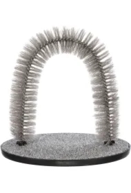 Szczotka dla kotów Fur Care Arch, 36 x 33cm, szara