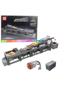  Klocki konstrukcyjne Tor na kulki z silnikiem