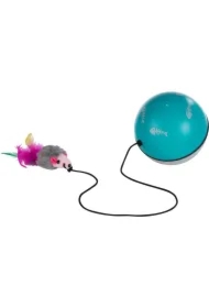 Piłka z silnikiem i myszką 9cm