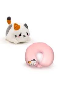 Poduszka podróżna i pluszowa zabawka Swapseazzz 2 w 1 -Kot Lola Adoramals