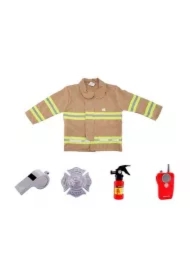 Strój strażacki z akcesoriami