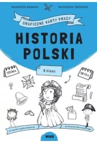 Historia Polski. Graficzne karty pracy dla klasy 6