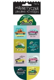 Zakładka magnetyczna owal Auta