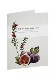 Kartka składana - Chcę błogosławić - figa