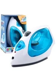 Żelazko z dźwiękiem niebieskie