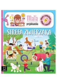 Album z naklejkami. Mała projektantka. Strefa zwierzaka