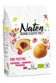 Muffinki mini z nadzieniem malinowym