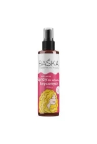 Spray odżywczy do włosów kręconych - różany