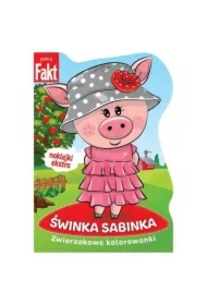 Świnka Sabinka. Zwierzakowe Kolorowanki
