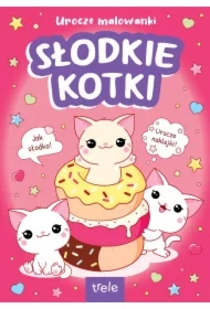 Urocze malowanki. Słodkie kotki