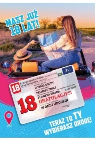 Karnet Urodziny 18
