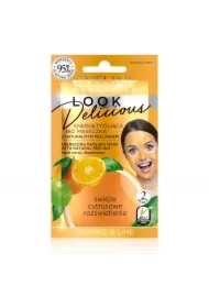 Look Delicious energetyzująca bio maseczka z naturalnym peelingiem