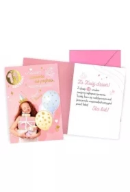 Karnet Urodziny 11 dziewczynka