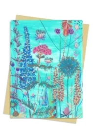 Karnet B6 Niebieski ogród Lucy Innes William