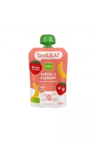 Mus z ekologicznymi truskawkami i bananem po 6 miesiącu