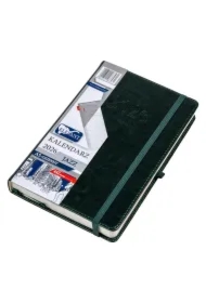 Kalendarz 2026 A5 dzienny Jazz zielony