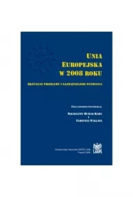 Unia Europejska w 2008 roku. Aktualne problemy i najważniejsze wyzwania