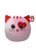 Фото - М'яка іграшка Ty Squishy Beanies Flirt - różowy kot 30cm 