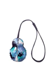 Maczuga na sznurku niebieska L, 10 x 8 cm