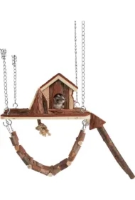 Plac zabaw dla gryzoni Janne - zawieszany, 26x22 cm