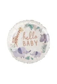 Balon foliowy Soft Jungle baby 46cm
