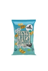 Chipsy z soczewicy z solą i pieprzem
