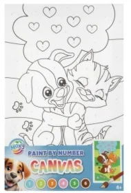 Malowania po numerach Pies