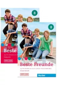 Beste Freunde 8. Podręcznik i zeszyt ćwiczeń do języka niemieckiego dla szkoły podstawowej